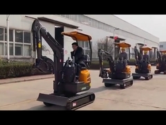 Chinese Manufacturer 1 Ton 12hp Crawler Small Digger Mini Excavator with  0.025m³ Bucket Capacity fo