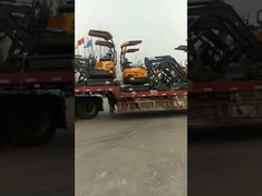 2 Ton Road Builder Excavator Rated Speed 4km/H Maximum Digging Heigh 3700mm