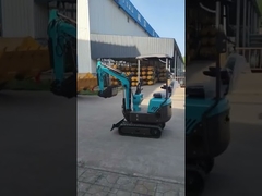 1 Ton 7.0kw Mini Crawler Excavator Digger For Public Park