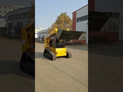 75HP Crawler Skid Loader Mini Construction Machinery Wheel Loader Track Skid Steer Loader Mini