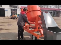 Mélangeur de béton diesel remorquable de l'essence 350L/400L/500L/700L ou du moteur