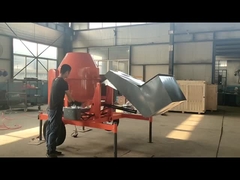 4 individu du mélangeur concret 3KW de la roue 350L chargeant le mélangeur concret mobile commode